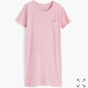 J. Crew garment dyed pocket tee dress